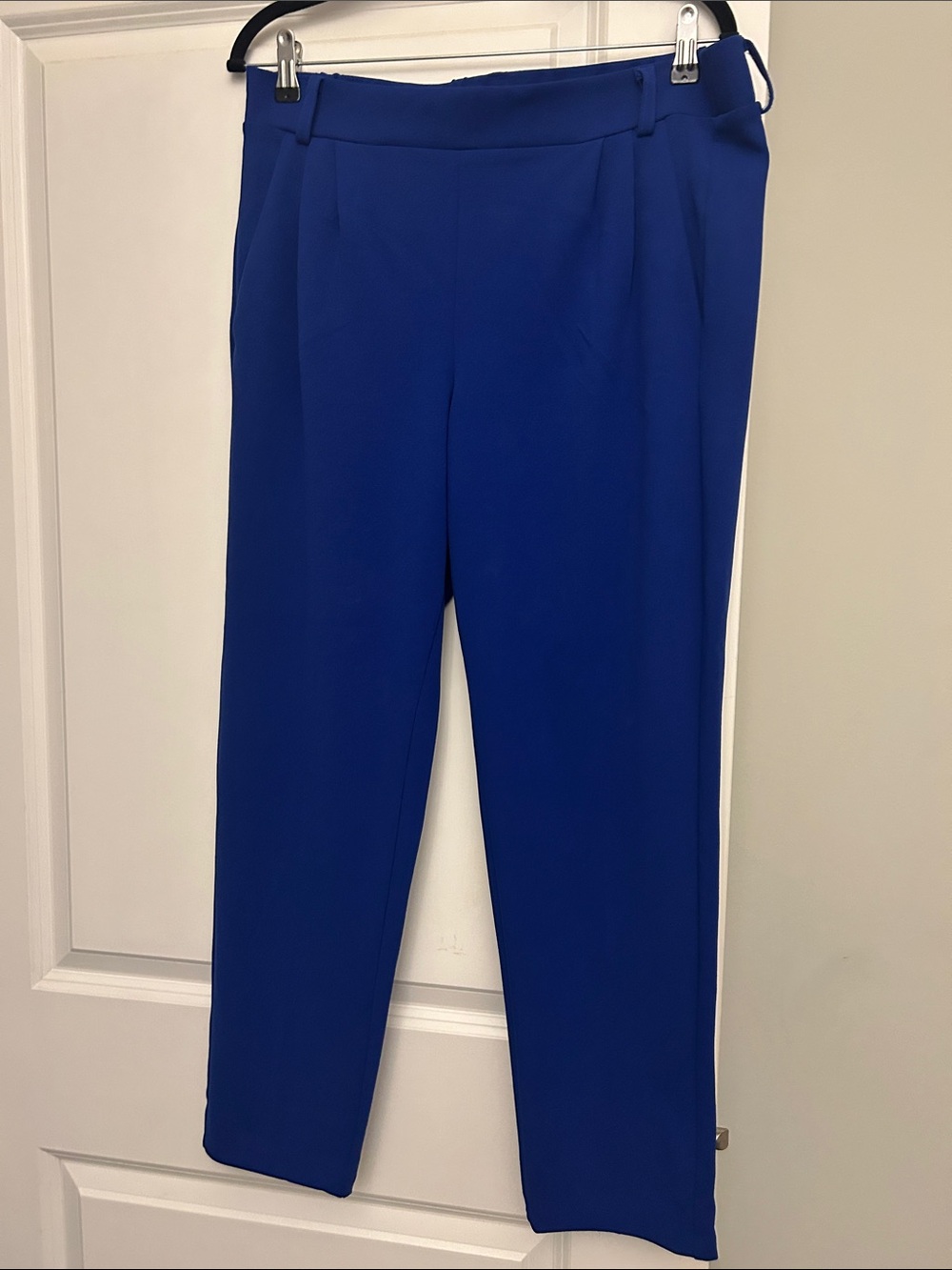 Women’s Straight Leg Dress Pants in Cobalt Blue